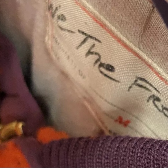 M FREE PEOPLE Rivington Sherpa Bomber Jacket Chili - Picture 6 of 9